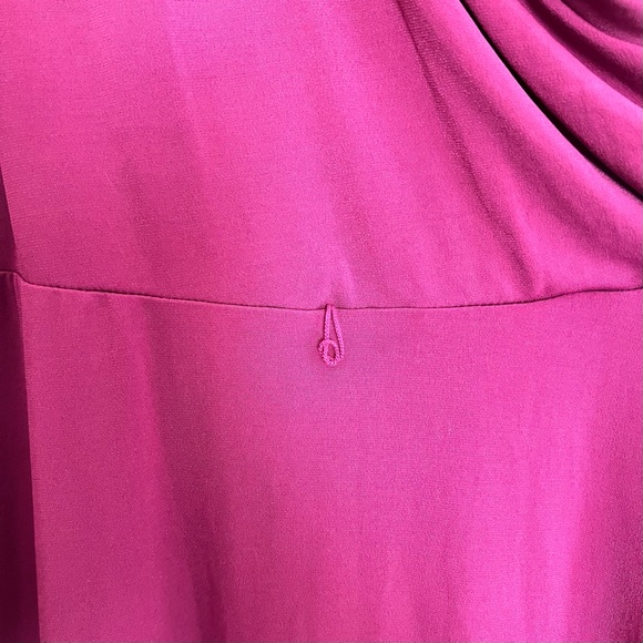 AGB Berry Purple Fit & Flare Dress Size L - Picture 5 of 5